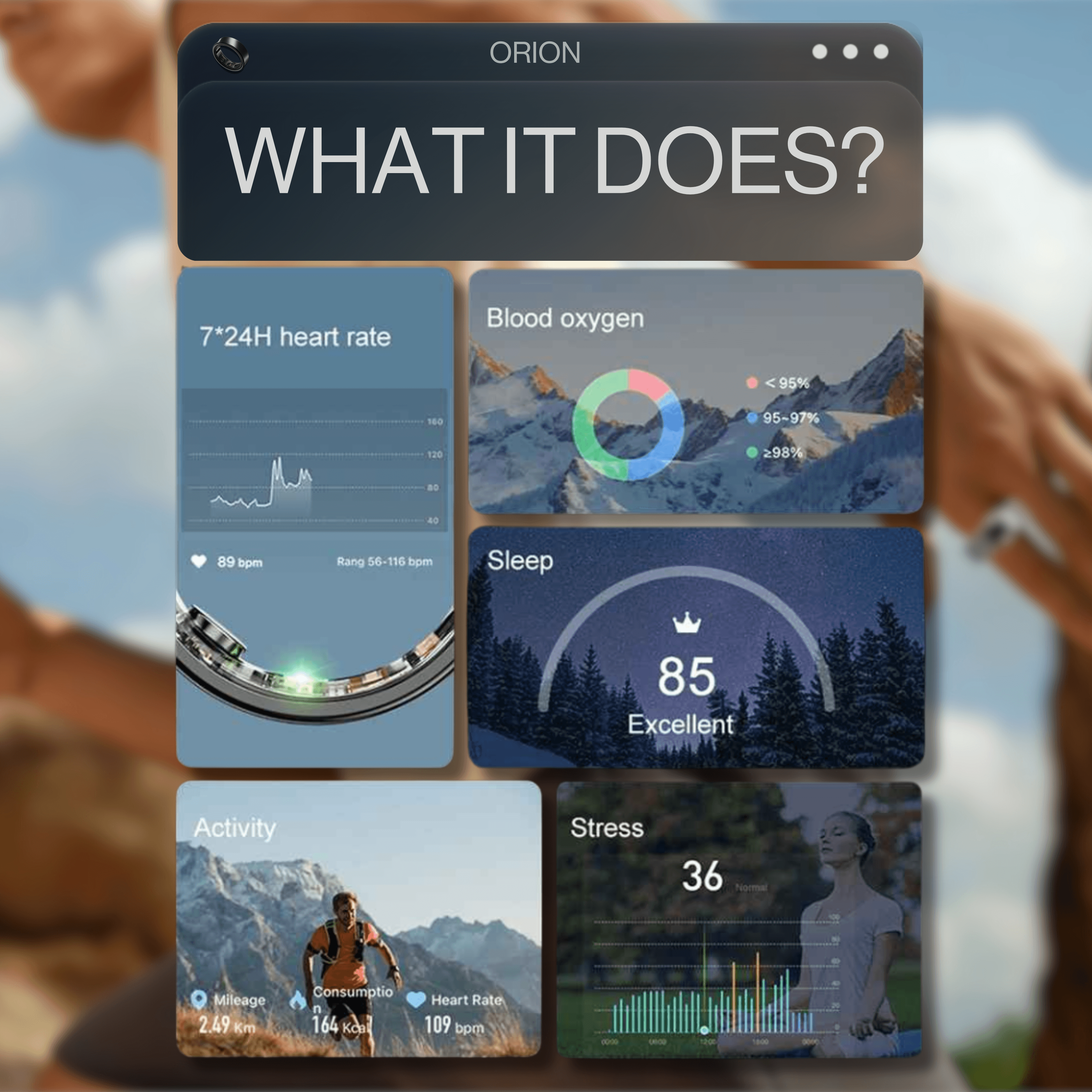 Orion AI Smart Ring (Limited Edition 2.0)